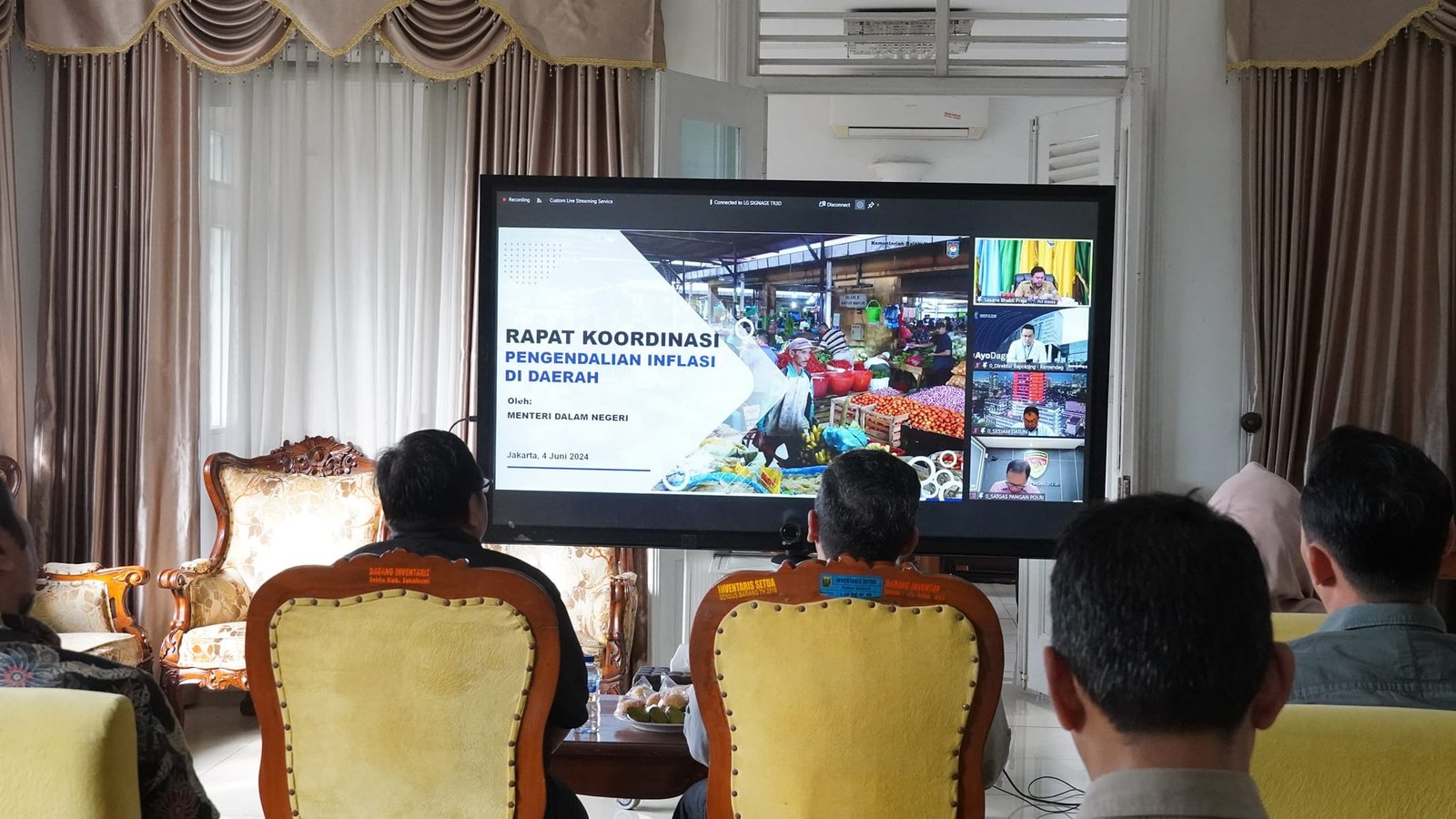 RAPAT PENGENDALIAN INFLASI, PLH. SEKDA KITA TERUS BERUPAYA SUPAYA INFLASI TETAP TERKENDALI 1 445413180 842296024598904 7166088285814554053 n