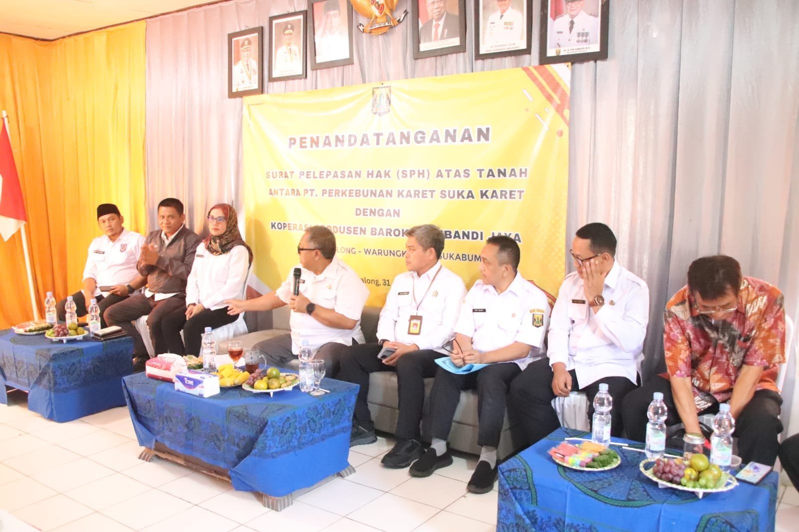 PENANDATANGANAN SPH PT PERKEBUNAN KARET SUKAKARET, BUPATI YAKINI UNTUK KESEJAHTERAAN MASYARAKAT 1 453405939 877852084376631 6532332907859619728 n