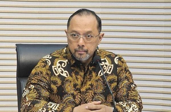 Tessa Mahardhika Sugiarto di Gedung Merah Putih KPK