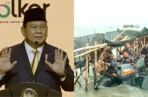 TNI AL Bongkar Pagar Laut Tangerang 11