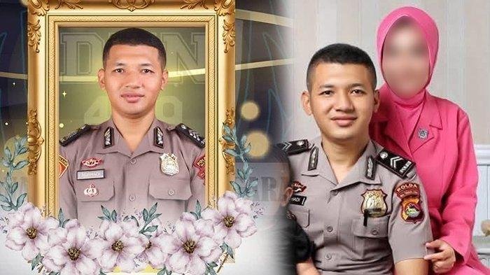 Kiri Brigadir Muhammad Nurhadi yang tewas karena penganiayaan oleh dua orang