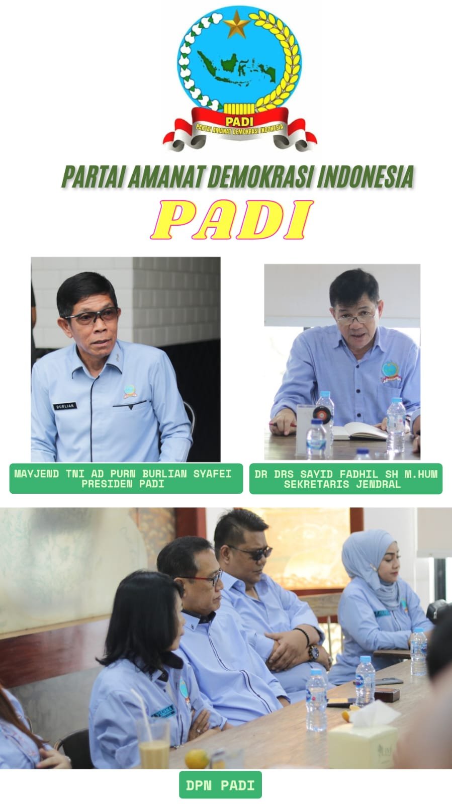 Partai Amanat Demokrasi Indonesia (PADI) Menuju Politik Yang Kuat, Rapat Koordinasi Dengan Agenda Strategis. 1 WhatsApp Image 2025 07 17 at 15.56.06 069077f8
