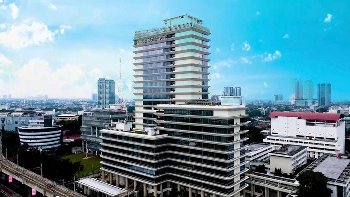 Pemegang Saham GOTO, Melissa Juminto, Diperiksa Kejagung Terkait Kasus Korupsi Laptop Chromebook Rp 9,9 Triliun 1 gedung kejagung baru 169