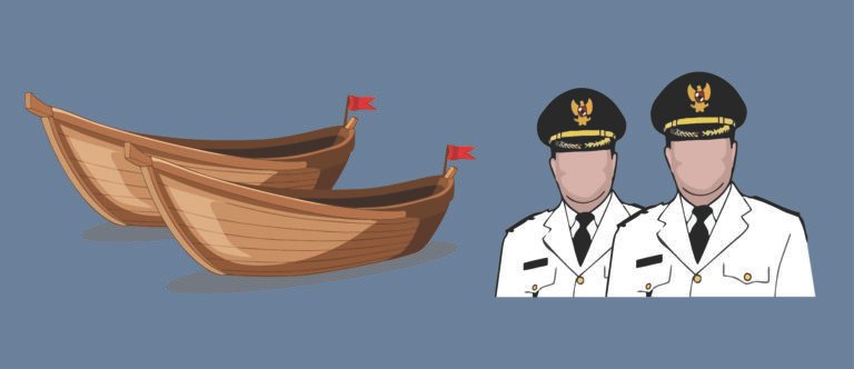 perahu dan paslon