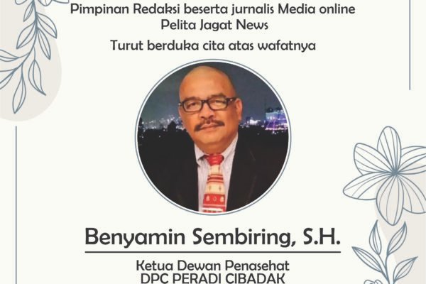 ucapan berduka pak benyamin pelita