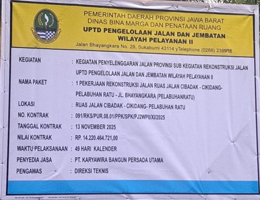 Ketua JWI Raya Soroti Dugaan Pekerjaan Asal-asalan di Ruas Jalan Provinsi Cibadak–Cikidang–Pelabuhanratu 1 WhatsApp Image 2026 01 02 at 13.05.34